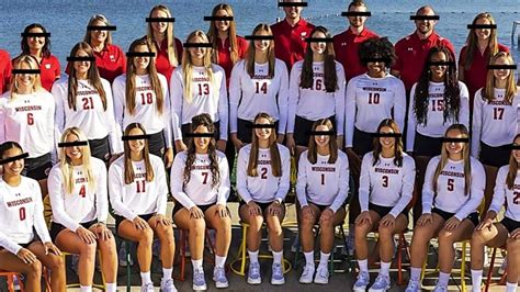 college volleyball team exposed|Wisconsin university police investigate leak of private。